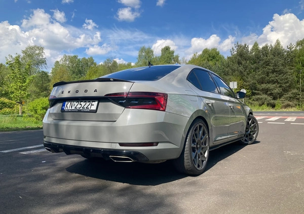 Skoda Superb cena 168510 przebieg: 51086, rok produkcji 2021 z Kłodawa małe 79